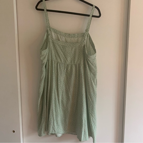 Mint Polkadot Torrid Size 2 Dress - Picture 3 of 5